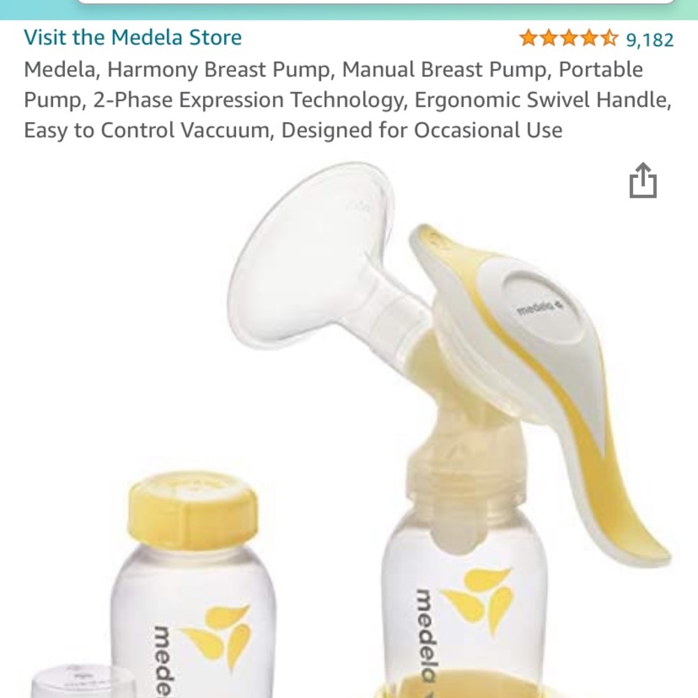Medela Harmony Breast Pump